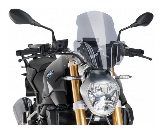 Puig Naked New Generation Sport Windschutzscheibe – Aus 3 Mm Methacrylat, Für Motorräder